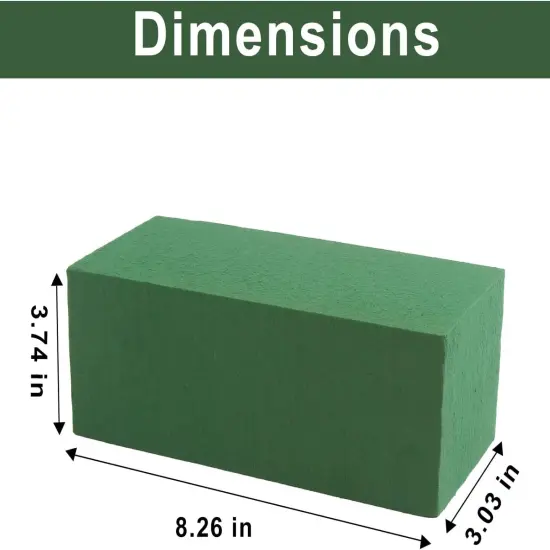 5pcs Floral Foam Bricks,Green Florist Block for Fresh Artificial Flower Arrangement Craft Supply Wedding {2}