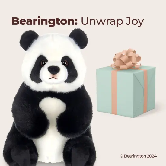 Bearington Tux Plush Panda Bear Stuffed Animal, 11 Inch, For Ages 1-14 Multicolor {5}