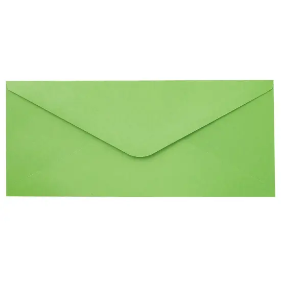 200 Pack #10 Green Colored Envelopes Bulk - Gummed Seal Letter Size for Party Invitations, Business Mailing, Checks, Holidays, Greeting Cards, Thank You Notes (4.13 x 9.5 In) {7}