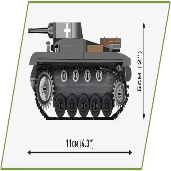 COBI Historical Collection World War II Panzer II Ausf. A Tank {4}