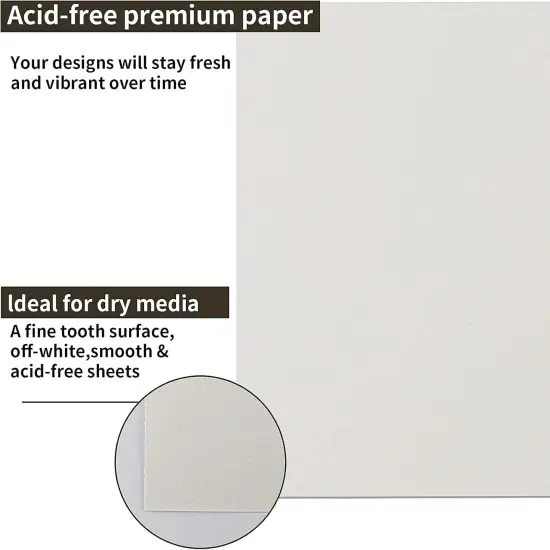 9" x 12" Sketch Book, Top Spiral Bound Sketch Pad, 1 Pack 100 Sheets 68lb/100gsm, Acid Free Art Sketchbook Artistic Drawing Painting Writing Paper for Kids Adults Beginners Artists {4}