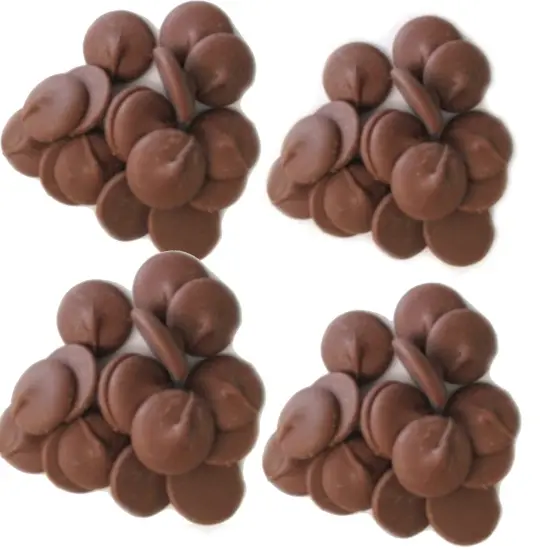 Guittard Fair Trade Eclipse Du Soleil Milk Chocolate Wafers One Pound {6}