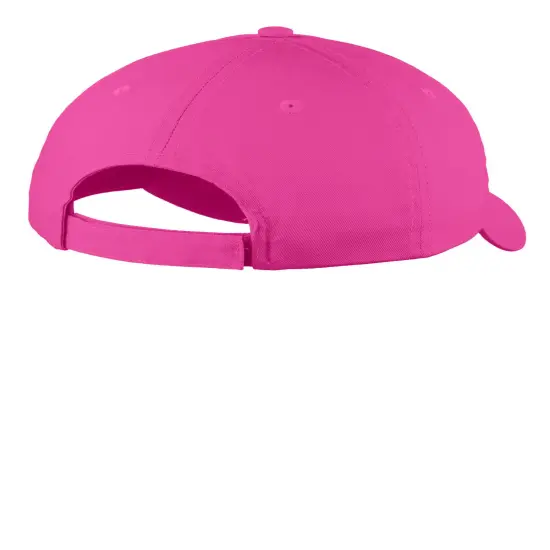 Port & Company&reg; Six Panel Unstructured Twill Cap Sangria {2}