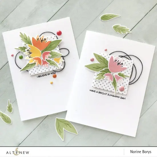 Summer Afternoon Fresh Dye Ink Mini Cube Set {4}