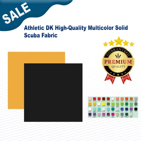 1 Yard High Quality Multicolor Solid Scuba Fabric Teal {2}