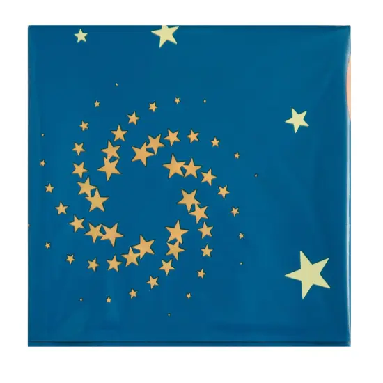 3 Pack Plastic Outer Space Tablecloths, Disposable Planets Table Covers for Galaxy Birthday Party Decorations (54 x 108 In) Blue {5}