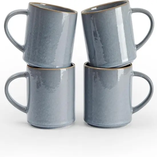 Nature Coffee Mugs Set of 4, 14 oz Coffee Mug Set {1}