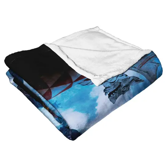 Warner Brothers Harry Potter Philosopher&rsquo;s Stone Silk Touch Throw Blanket Dumbledore {5}