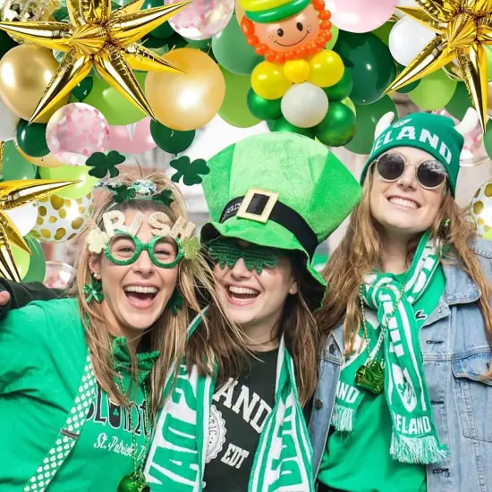 110PCS Gold Latex Balloons, 12 Inch Metallic Helium Round Balloons Party Balloons with Ribbon {2}