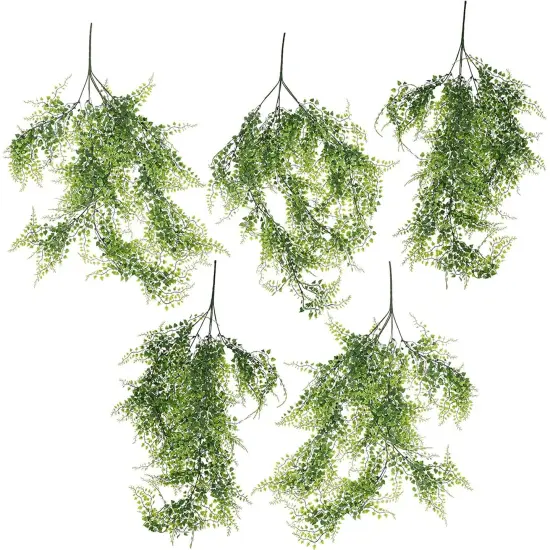 Bright Creations Artificial Ivy for DIY Crafts, Decor (5 Pack) Green {1}