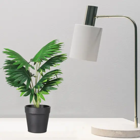 Artificial Potted Flower Plants Small Fake Plants for Home, Farmhouse, Outdoor, Office, Shelf, and Bathroom Decor {3}