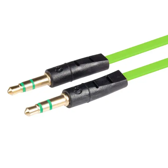 Insten 3.5mm Aux Auxiliary Audio Stereo Extension Cable 3' Green for iPad Mini 5 iPad Air 2019 iPhone iPod Smartphone iPad Macbook Tablet Laptop PC Computer Car Home Speaker MP3 MP4 Player Soundbar {1}