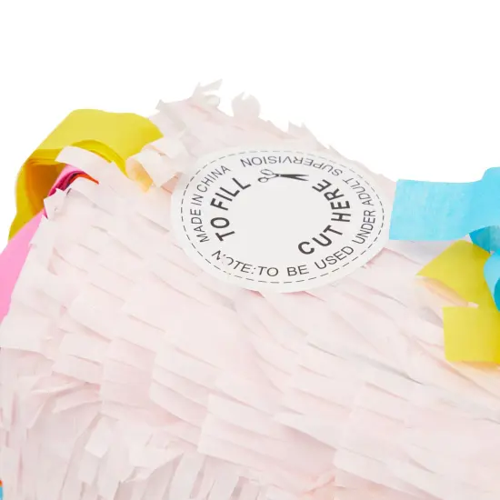 Unicorn Pinata for Girls Birthday Party - Unicorn, Princess or Rainbow Theme Birthday Party Supplies (Pink, Small, 13x15.5x5 in) {5}