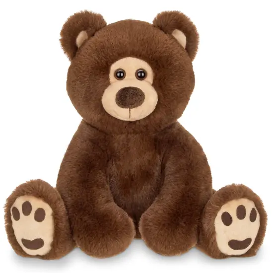 Bearington Lil' Barnaby Chocolate Brown Plush Stuffed Animal Teddy Bear, 11.5 inches, For Ages 3-14 {1}