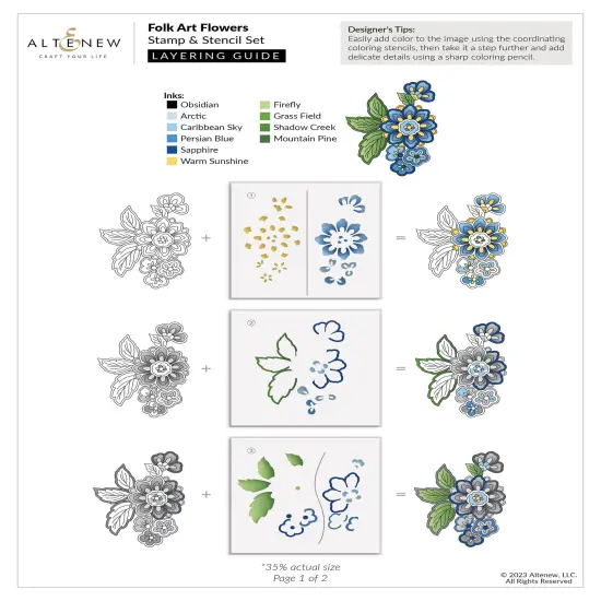 Folk Art Flowers {4}