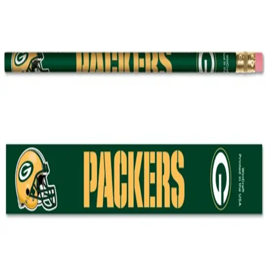 Wincraft NFL Green Bay Packers 15517041 Pencil (6 Pack) {1}