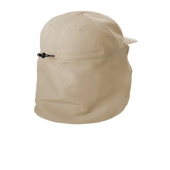 Port Authority&reg; Outdoor UV Sun Shade Cap Sterling Grey {7}