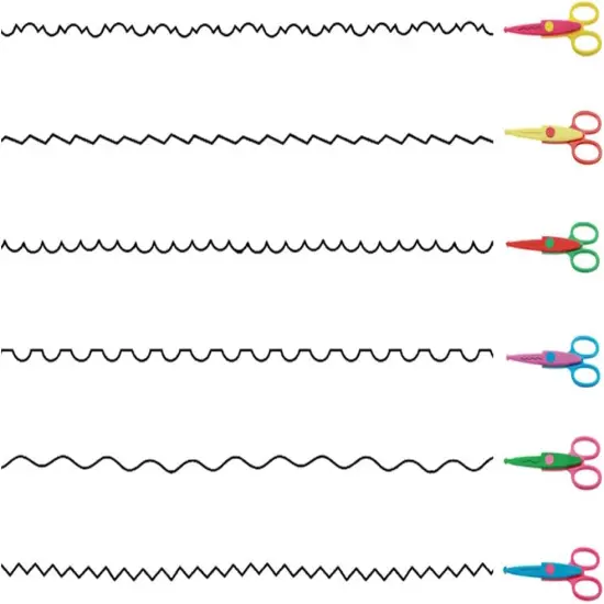 Set of 12, Craft Punch and Creative Scissors, findTop Scrapbooking Edging Scissors Paper Punch Set for Crafts, Scrapbooking, DIY Photo & Art Projects {5}