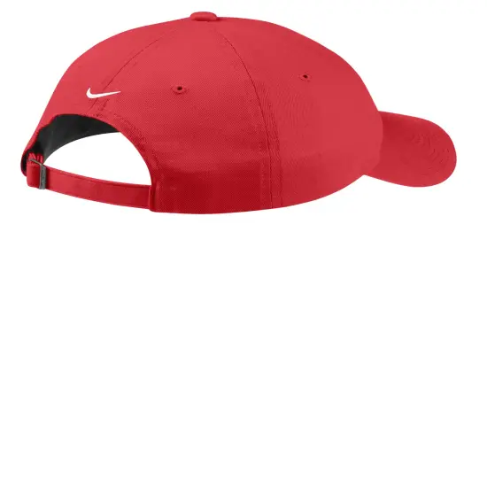 Nike&reg; Unstructured Cotton/Poly Twill Cap Gym Red {2}