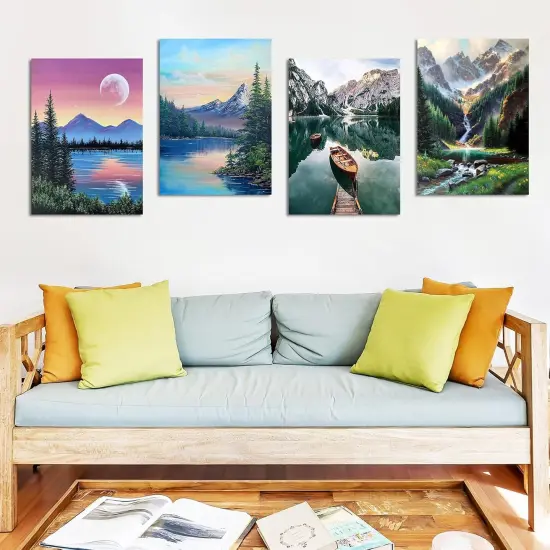 Diamond Painting Kits for Adults, Landscape Diamond Art Kits, Diamond Dots Kits, Gem Art for Living Room Wall Art {2}