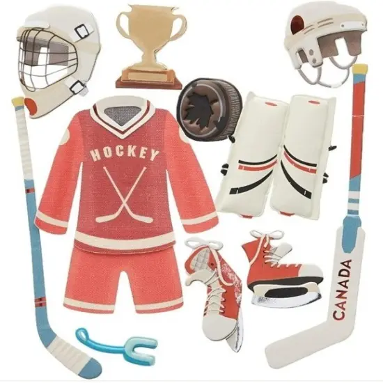 Jolee's Boutique Canadian Hockey Dimensional Stickers {1}