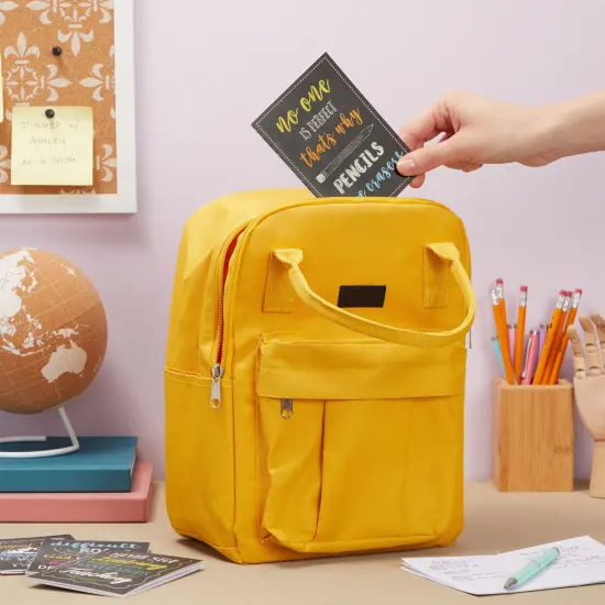 12 Pack Small Inspirational Notebooks with Growth Mindset Quotes - Pocket Size - Motivational Journal Notepads for Students, School, Office, Employee Gifts (3.5x5 in) Black {2}