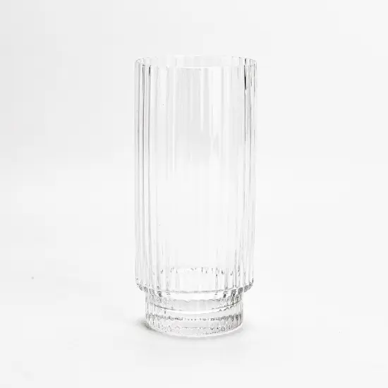 Narrow Base Glasses 6pk Gold {2}