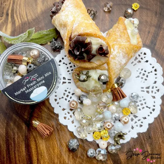 Jesse James Beads Mini Bead Mix in Mascarpone {1}
