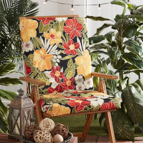 High Back Dining Chair Pad Sunset {3}