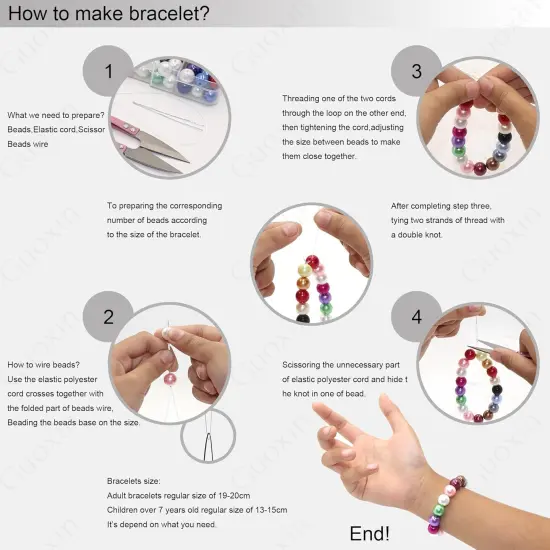 200Pcs Glass Pearl Beads Faux Pearls Round Czech Tiny Satin Luster Spacer Loose Beads Bulk with Holes Handcrafted for DIY Bracelets Jewelry Making Crafts Supplies (6MM, Cream) {5}