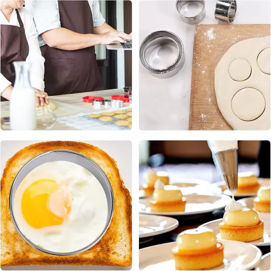 Mini Geometric Cookie Cutter Set for Baking & Decor 20 Pieces {5}