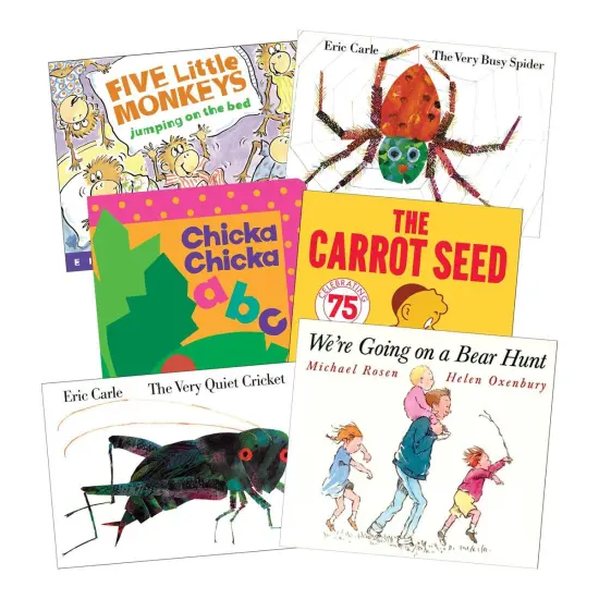 Kaplan Early Learning Company Classic Board Books - Set of 6 {1}