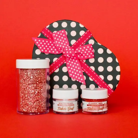 Valentine's Day Collection Tinker Dust + Red Pearl Sugar Sand + Heart Gift Set {1}