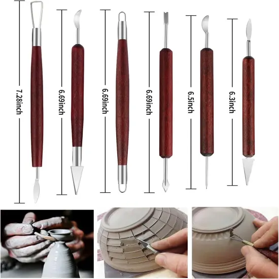 Clay Tools,28pcs Polymer & Pottery Sculpting Tools Set {3}