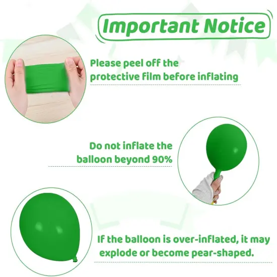 Football Balloons,60Pcs 12 Inch Green Brown White Green Confetti Football Party Balloons for Kids Boy Football Birthday Sport Party Decorations Sports Baby Shower Graduation Party Supplies {3}