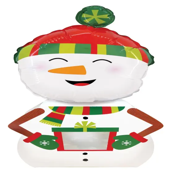 Pack/6: Snowman Box Buddy - 3 x 2-1/8 x 4-1/8" {1}