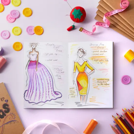 24 Pack Blank Notebook Bulk, Brown Unlined Kraft Paper Journals for Kids Drawing, Sketching, Sketchbooks for Students to Write Stories, Classroom Supplies - A5 5.5x8.5 inch Medium {2}