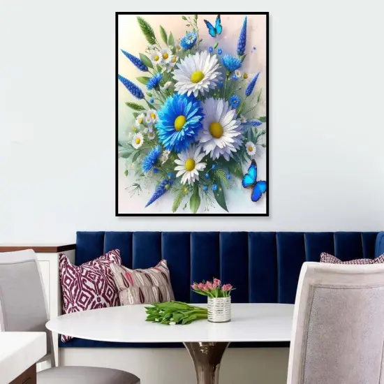 Diamond Painting Kits for Adult, Butterfly Flower Diamond Art Kits for Adult Beginners, {4}