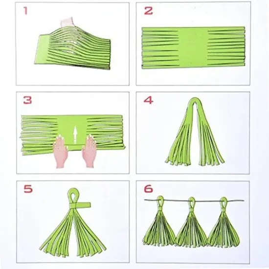 Pink and Gold Tassel Garland,Pink Gold Paper Tassel Banner,Table Decor,Pink and Gold Tissue Tassels Party Decor Supplies for Party,DIY Kits - (15 PCS) {2}