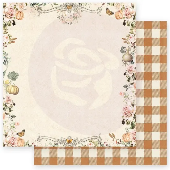 Prima Autumn Cardstock 12"X12"-Beautiful Sunset 655350995447 {1}