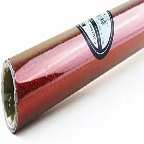 Best Creation Glitter Gift Wrap, 30 x 36-Inch Red 2 ROLLS {2}