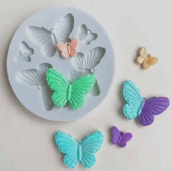 Amelia Butterflies Silicone mold {3}