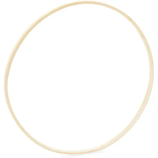Bamboo Rings for Crafts, Macrame, and Dreamcatchers (10.2 Inches, 12 Pack) {7}