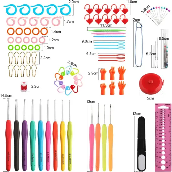 KOKNIT Elephant Crochet Hook Set {5}