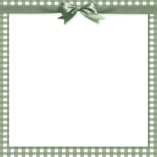 Great Papers! Sage Green Bow Letterhead, for Invitations, Announcements and Personal Messages, Printer Friendly 8.5&rdquo;x11&rdquo;, 50 Pack {1}