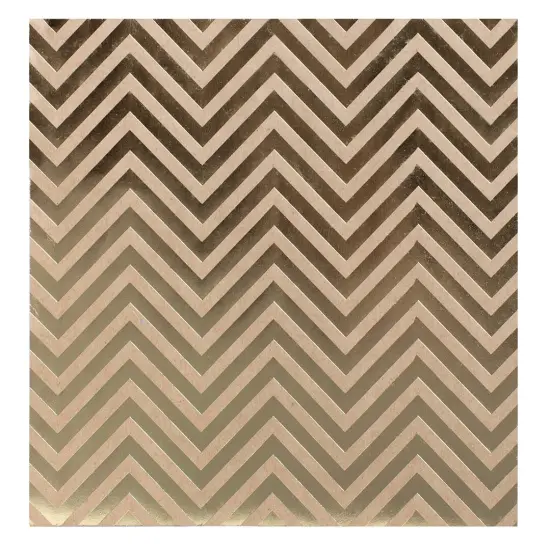 Bazzill Foiled Kraft Cardstock 12"X12" {1}