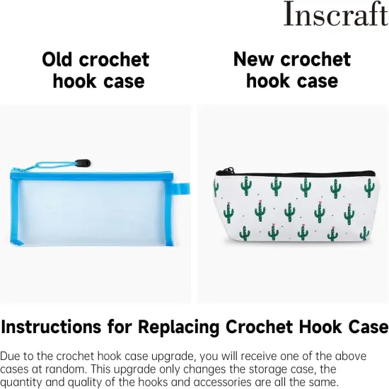 67 Pack Crochet Hooks Set, 13 PCS 2mm(B)-10mm(N) Ergonomic Soft Grip Crochet Handles Yarn Knitting Needles Kit {5}