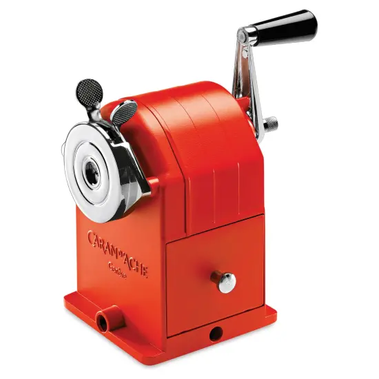 Caran d'Ache Metal Pencil Sharpening Machine - Red {1}