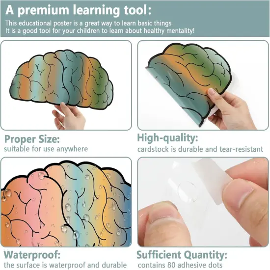 Boho Rainbow Growth Mindset Bulletin Board Inspirational Set {3}