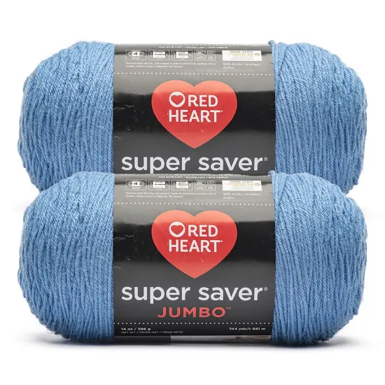 Red Heart Super Saver Yarn 12 Pack-Periwinkle {1}
